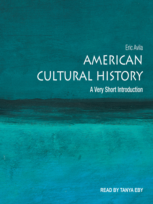 Cover image for American Cultural History